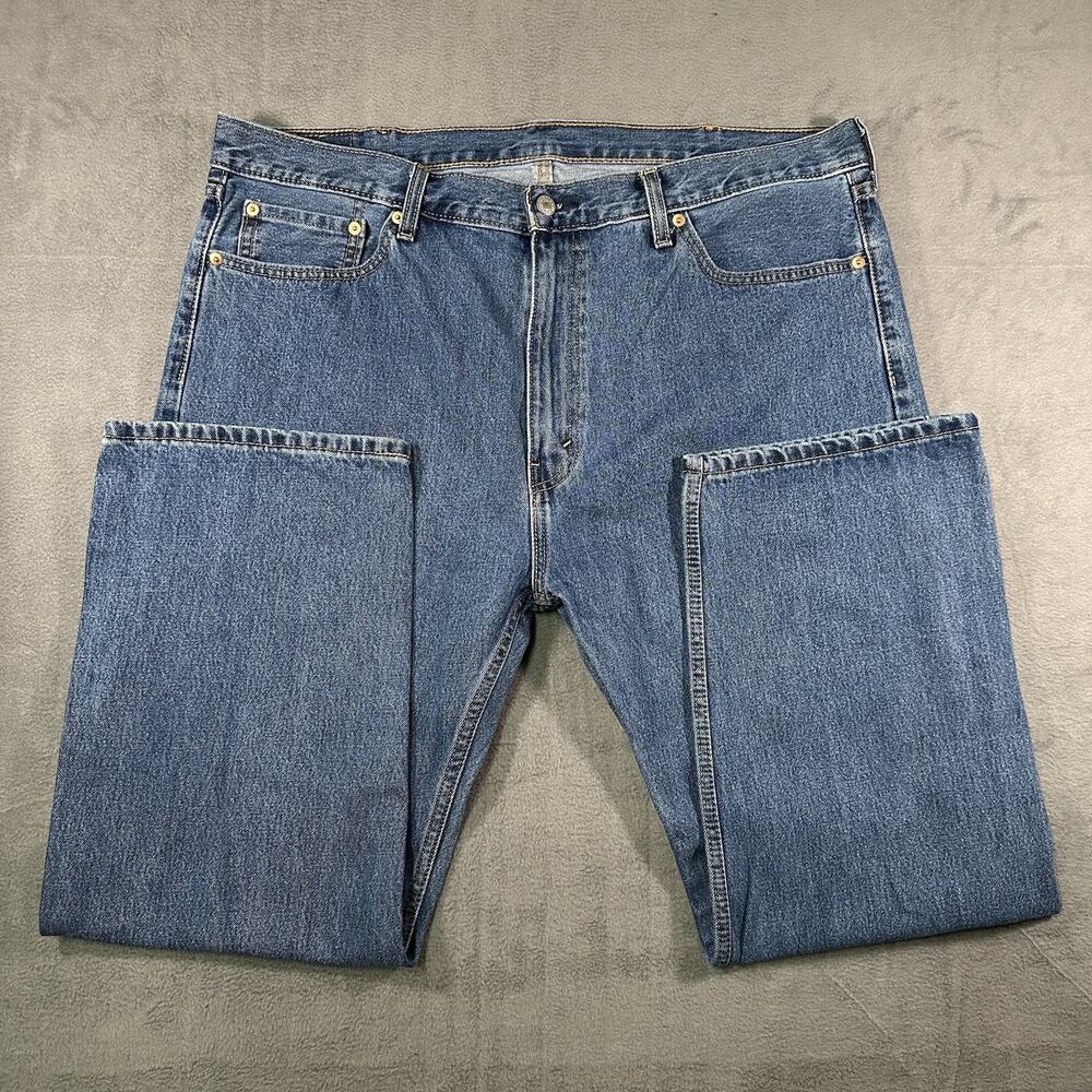 Levi’s 505 Jeans Blue Men’s 42x29 Denim Straight Leg Classic Casual